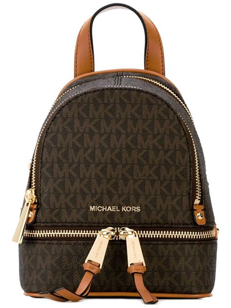 mini rugzak michael kors|Michael Kors mini backpack.